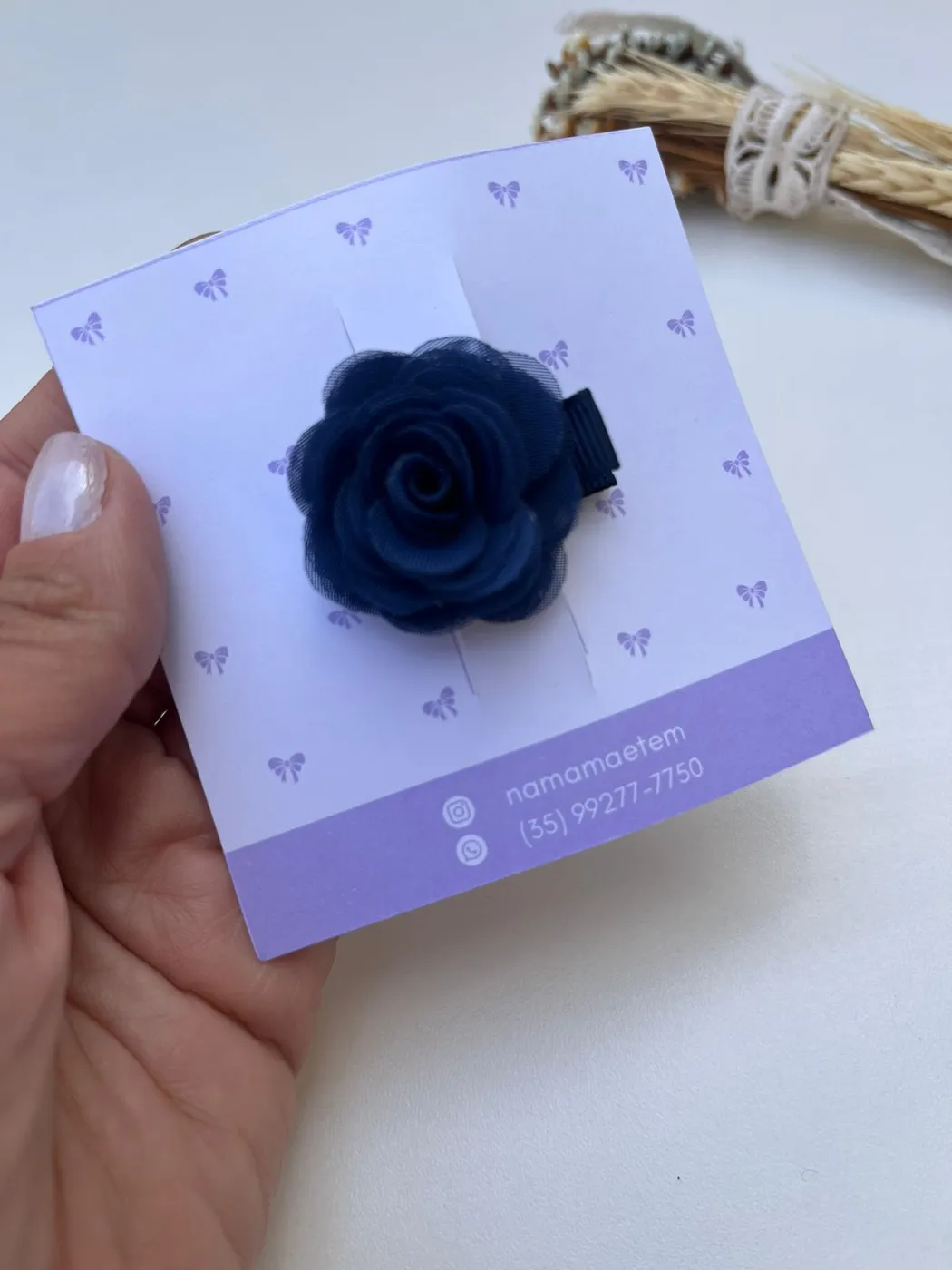 Hairclip Baby Florzinha Voal