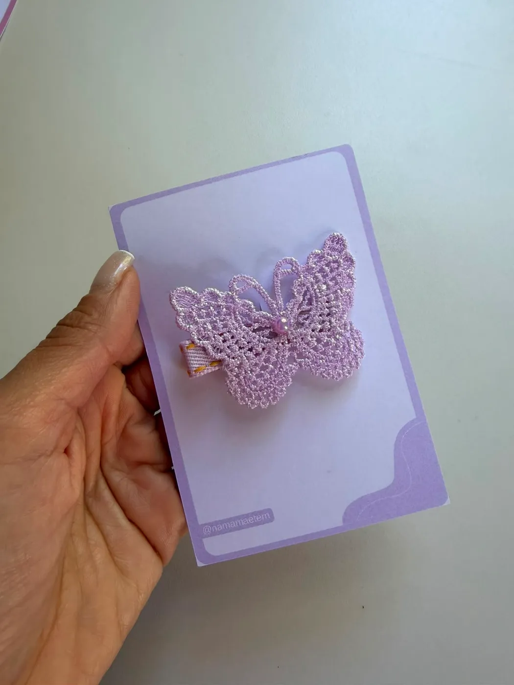 Hairclip Borboletinha