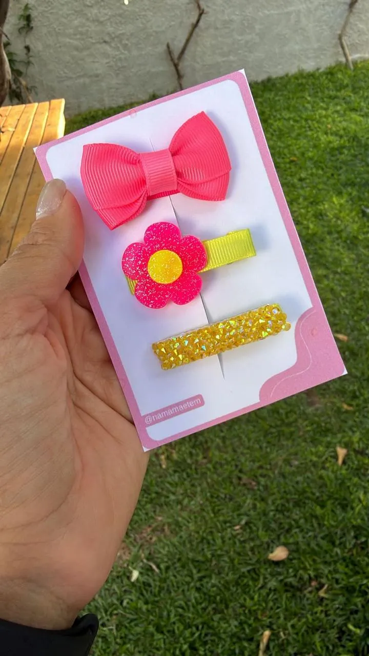Trio de Hairclip