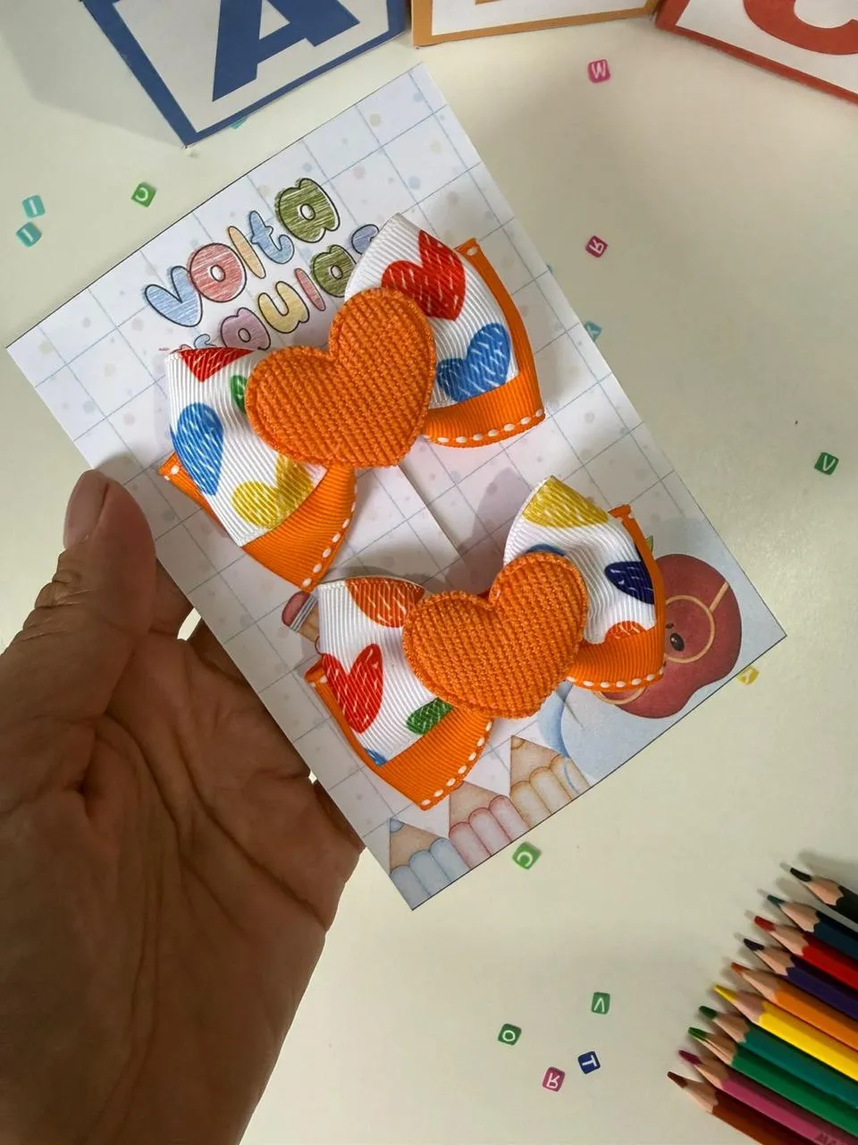 Parzinho Escolar Fofo