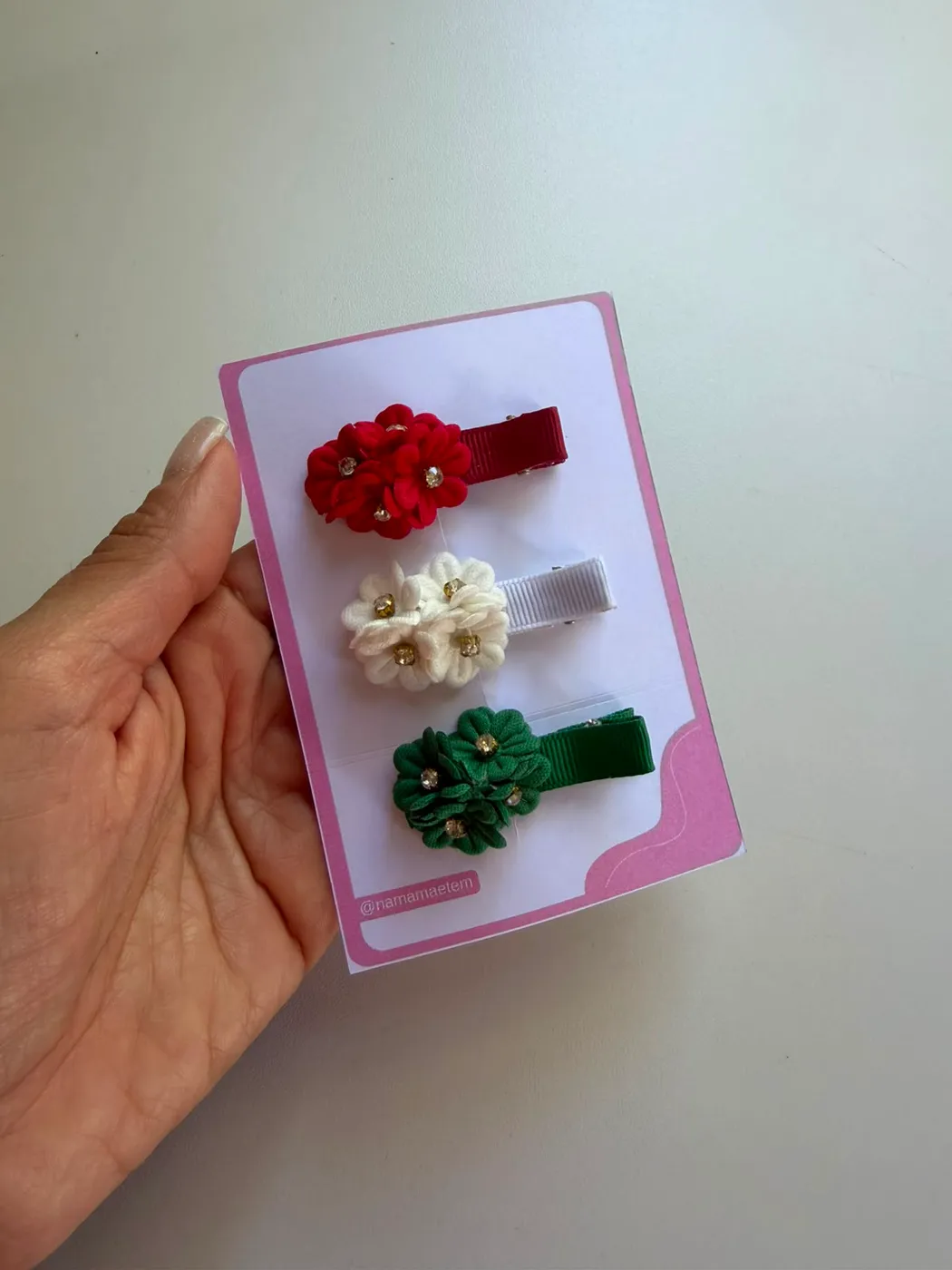 Hairclip Trio Florzinha