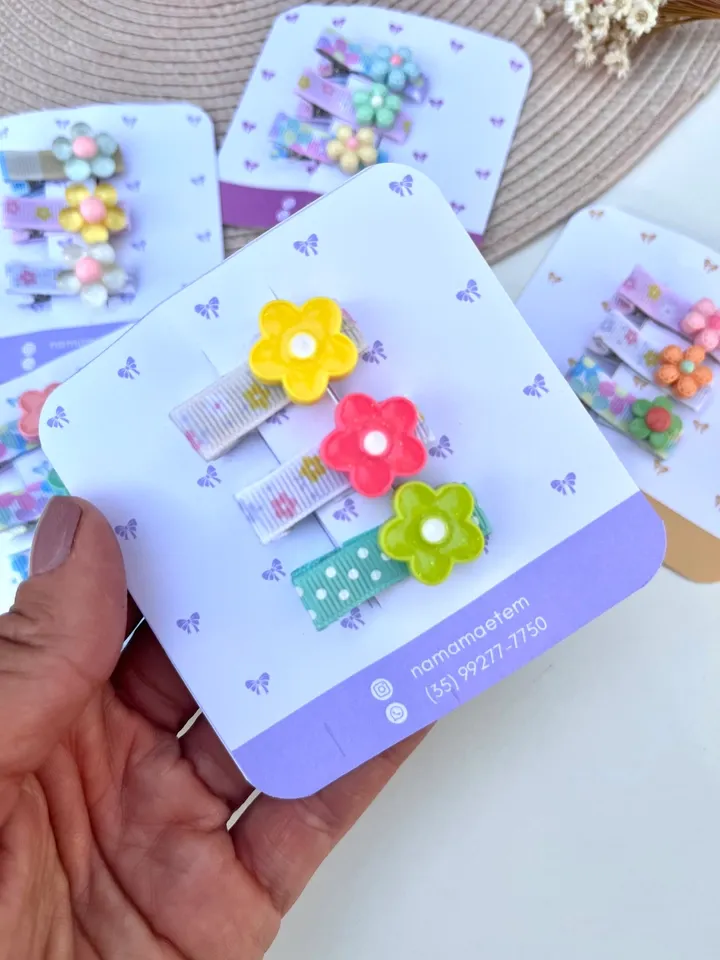 Baby clips trio