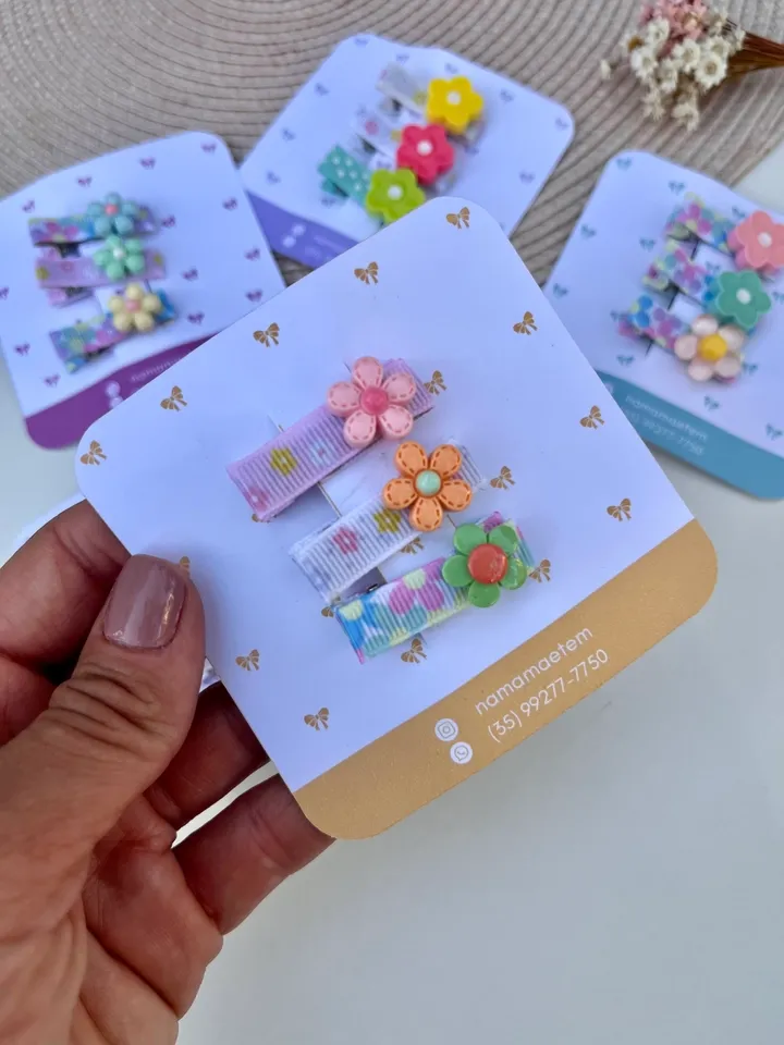 Baby clip trio