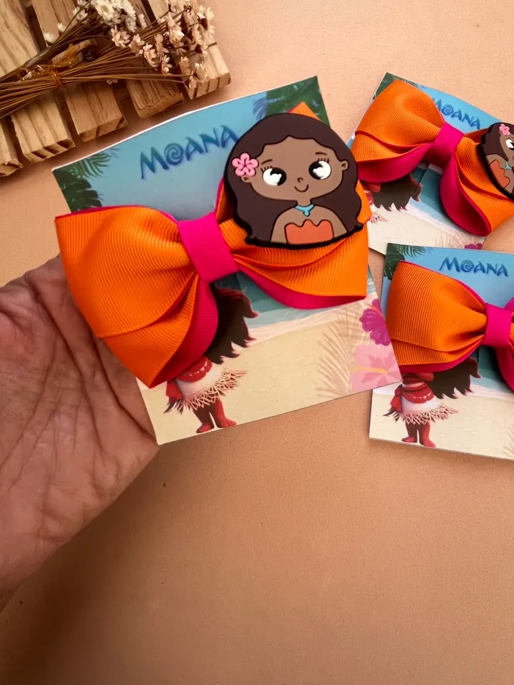 Laço Princesa Moana