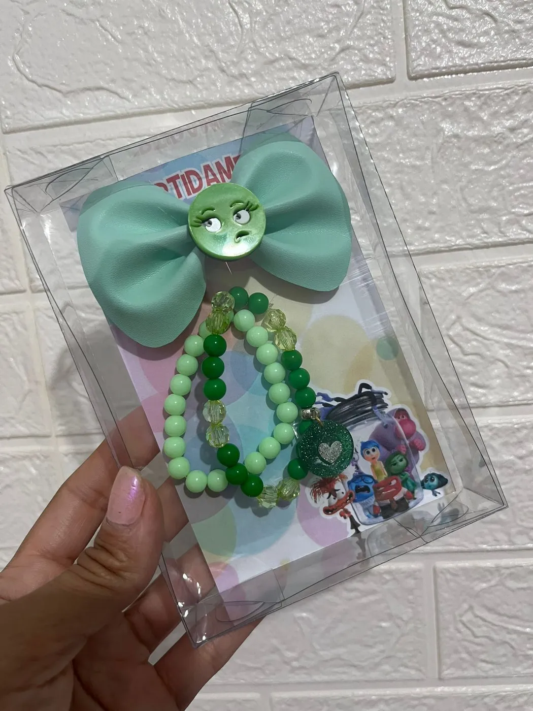 Kit Divertidamente Nojinho com Laço e Pulseiras