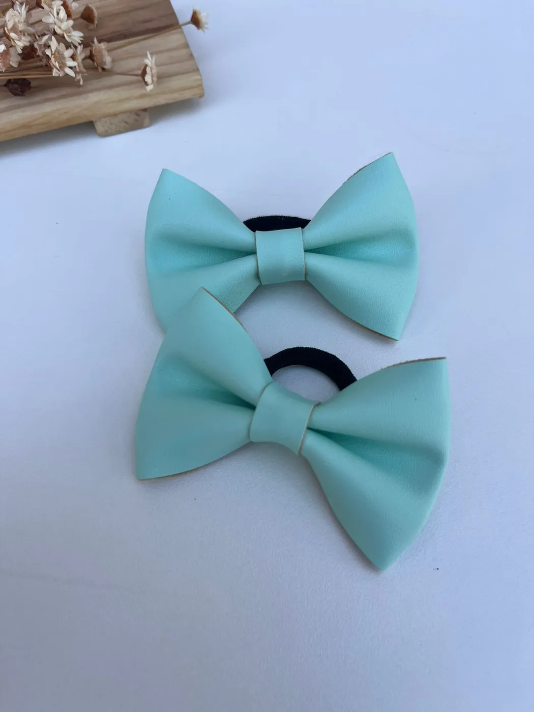 Parzinho de Xuxinha Laço Verde Menta