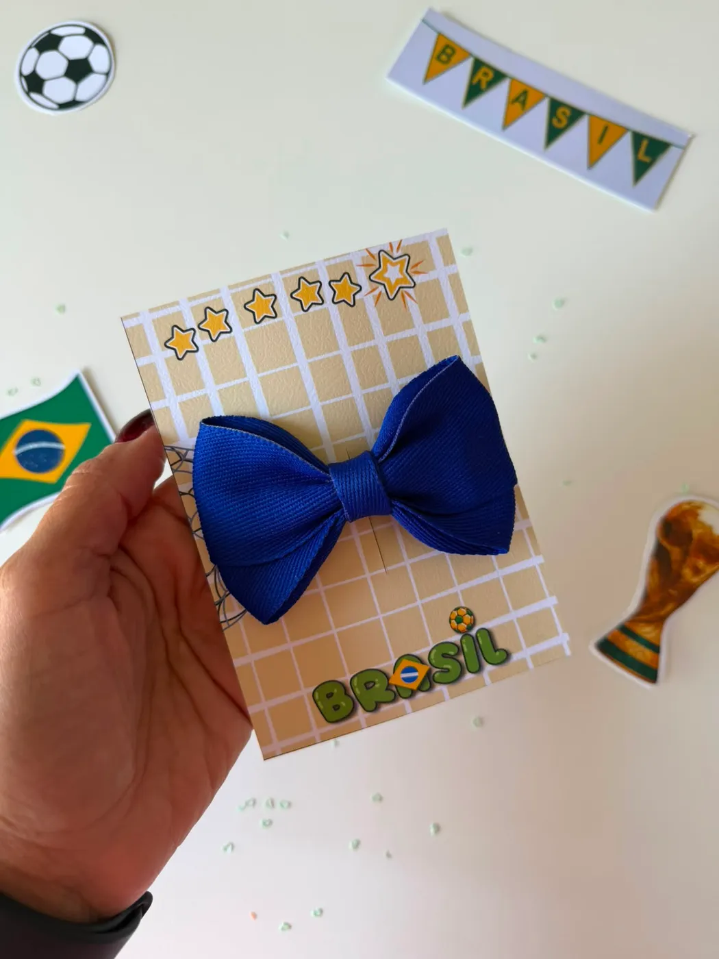 Laço Brasil Azul