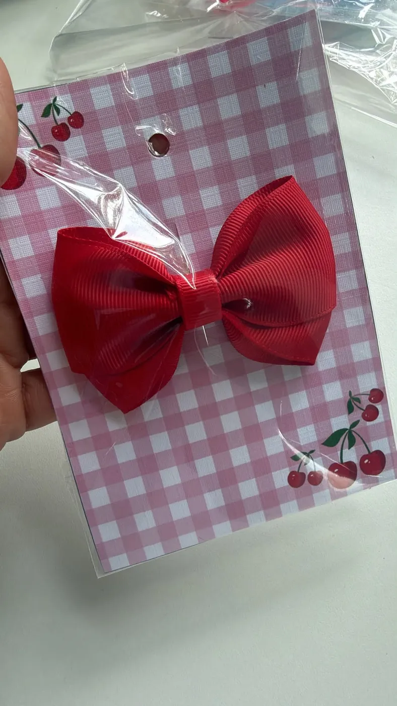 Laço G Cetim Vermelho