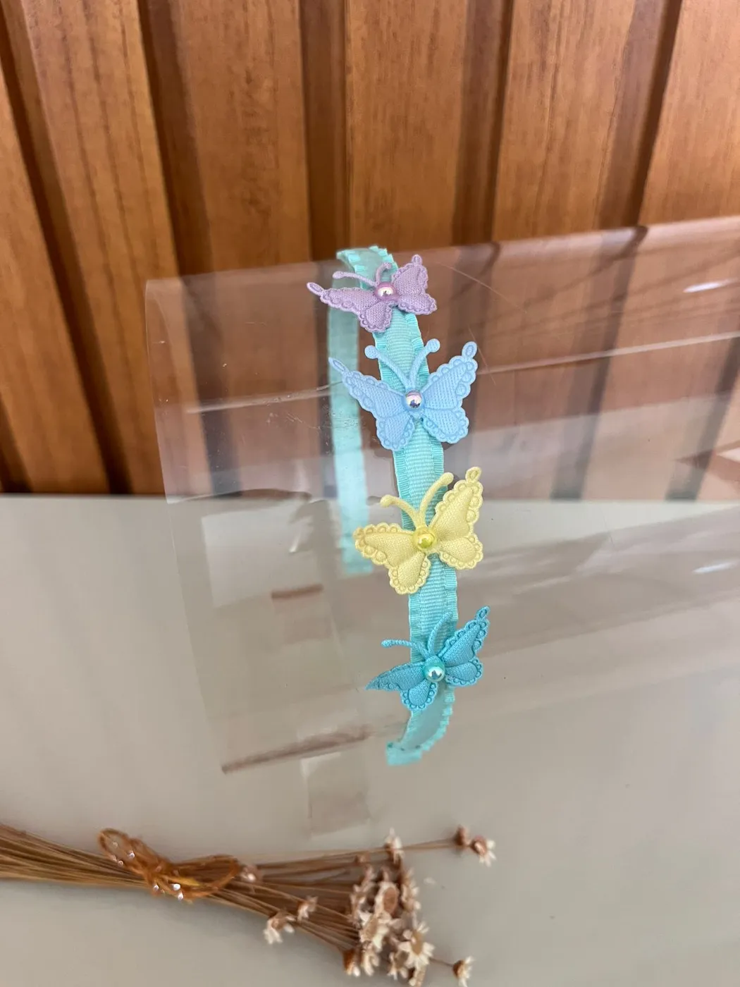 Tiara Confort Borboletas Candy